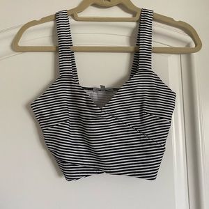 Striped Crop Top